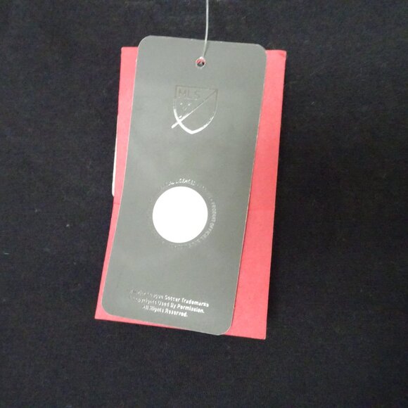 Mitchell & Ness Women's Size XL Black Cotton T-Shirt Official MLS S. Sleeve NWT - Picture 4 of 7